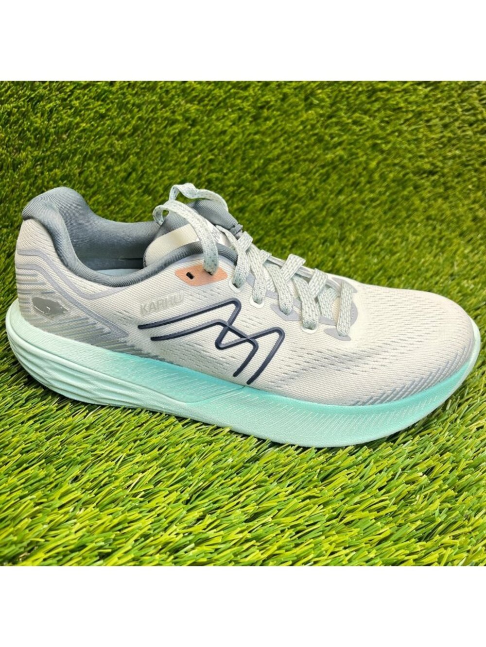 Karhu Ikoni Ortix 2.5 Womens Size 8 Gray Blue Athletic Running Shoes Sneakers - Picture 1 of 10
